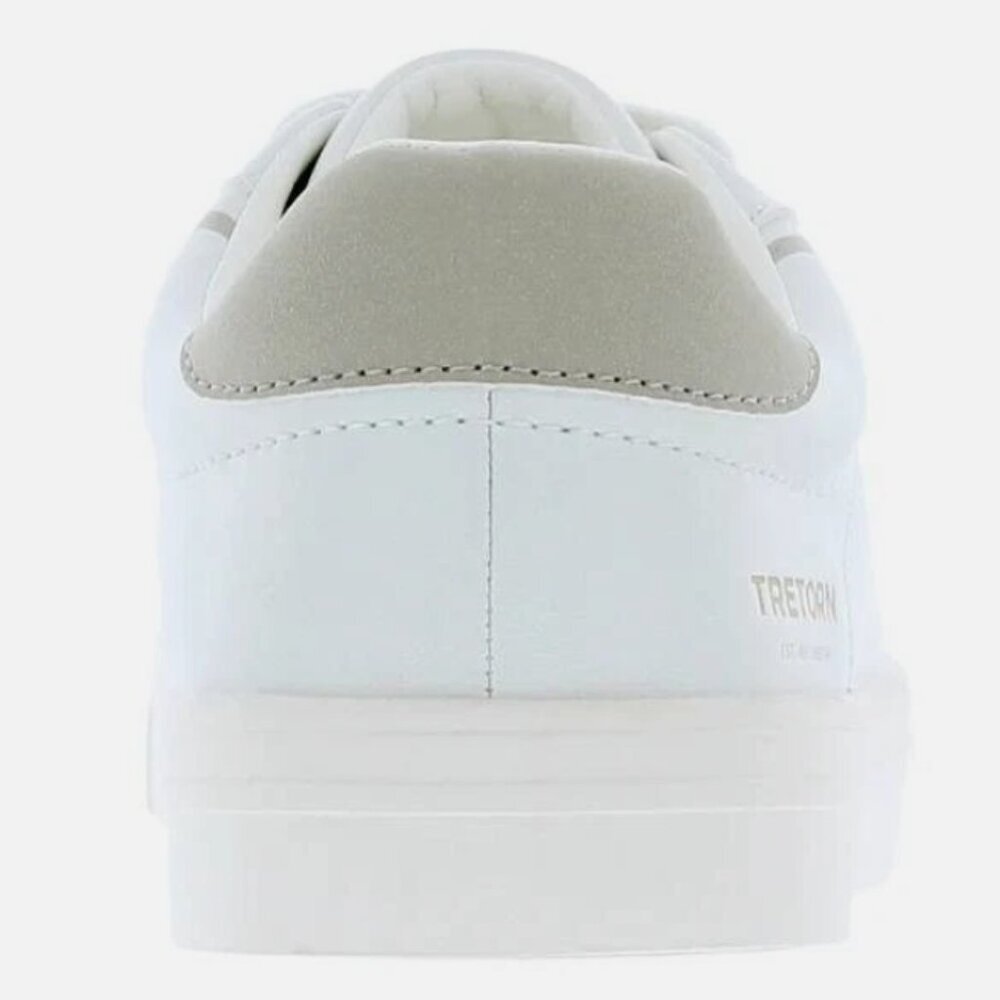 Tretorn Ladies' Hopper Sneaker White/Grey - Picture 3 of 6
